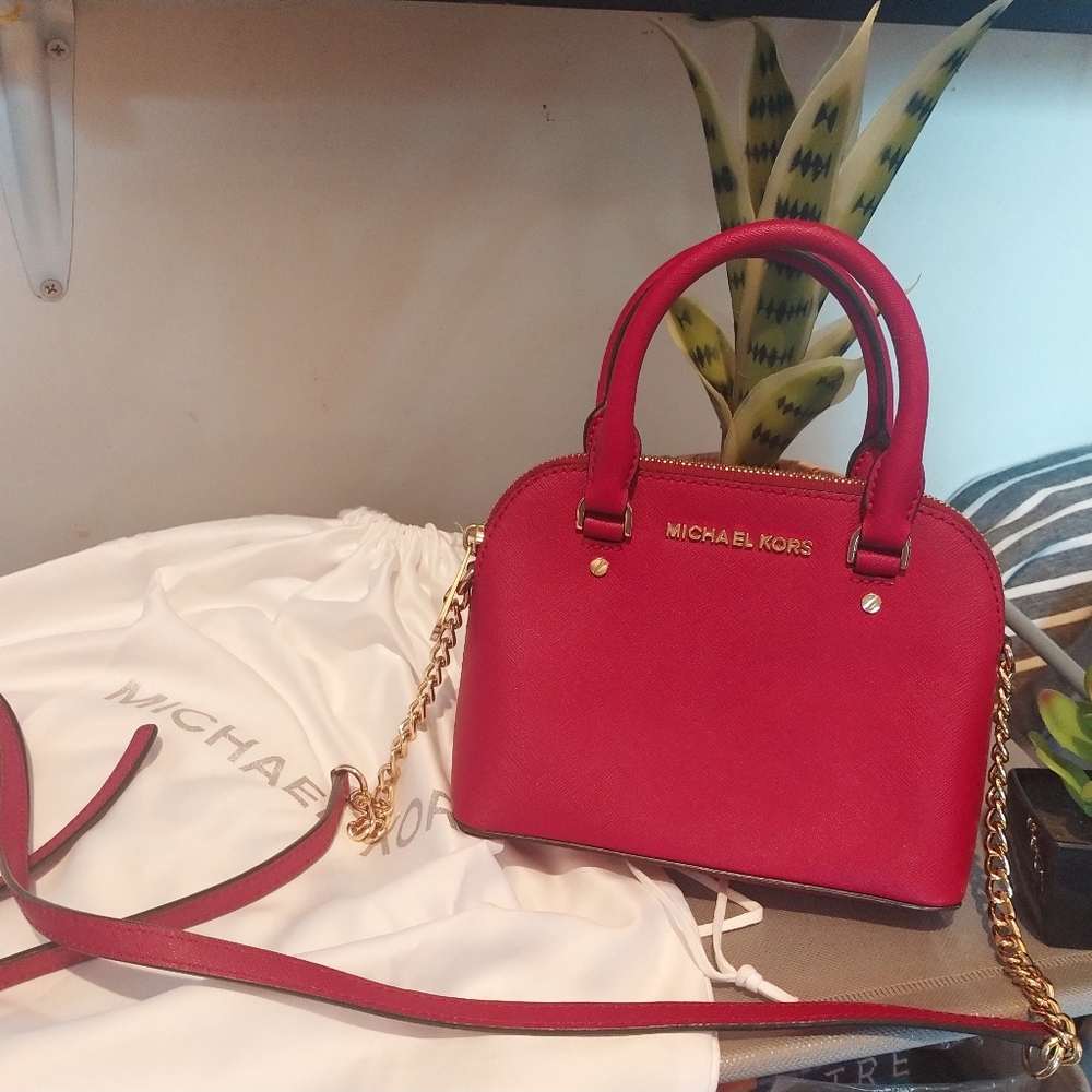 Michael Kors Mini Cindy Satchel Crossbody